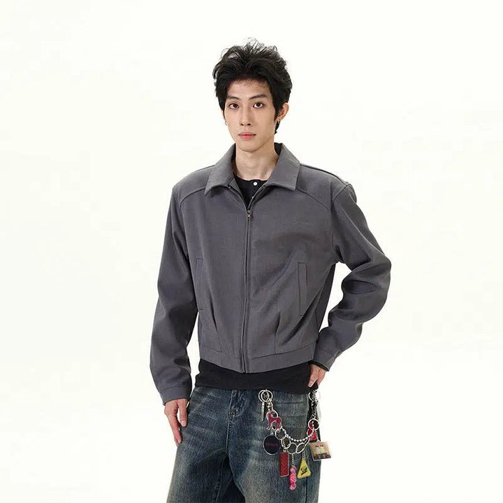 Casual Zip-Up Jacket