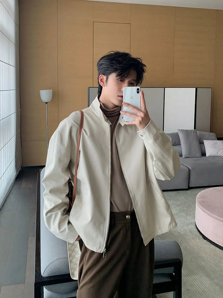 Casual Zip-Up Jacket