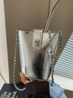 Chain Strap Bucket Bag