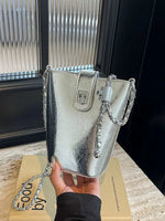 Chain Strap Bucket Bag