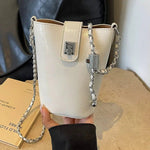 Chain Strap Bucket Bag