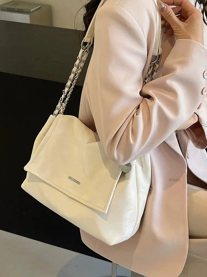 Chain Strap Padded Handbag