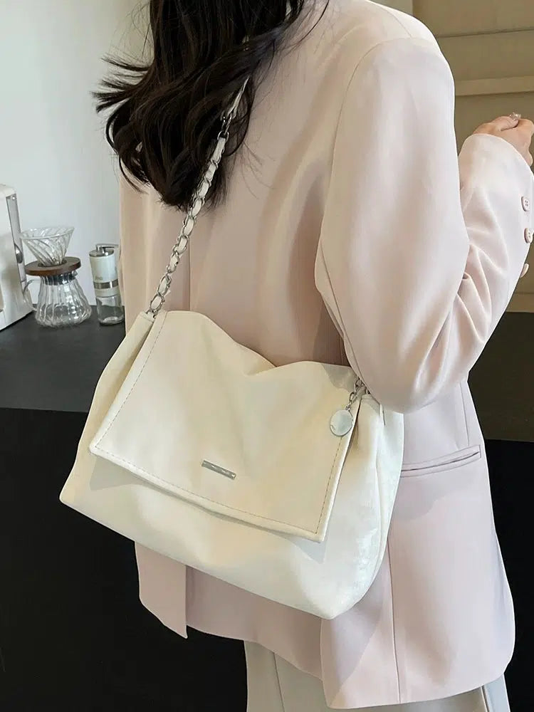 Chain Strap Padded Handbag