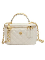 Chain Strap Quilted Handbag