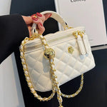 Chain Strap Quilted Handbag
