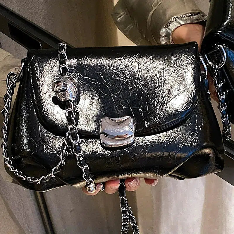 Chain Strap Small Square Bag