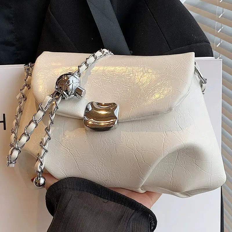 Chain Strap Small Square Bag