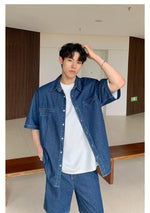 Chambray Short Sleeve Shirt & Shorts