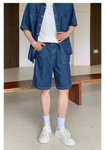 Chambray Short Sleeve Shirt & Shorts