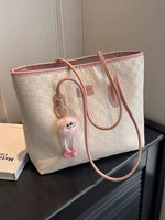 Checkered Pattern Tote Bag