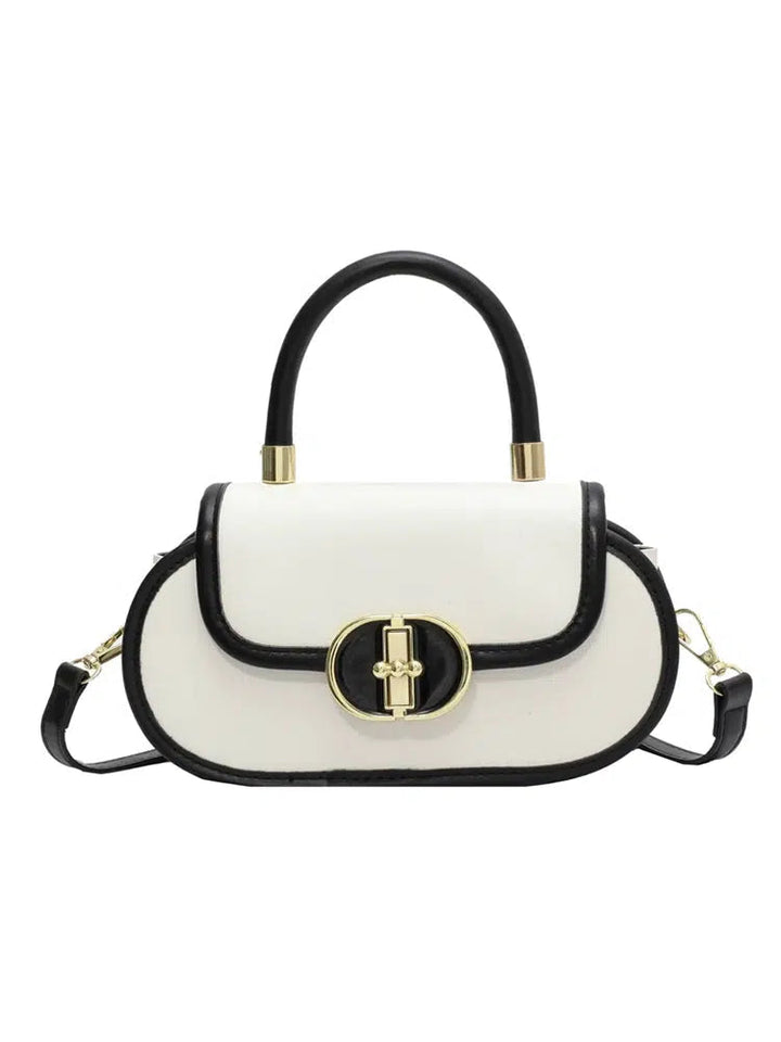 Chic Small Square Handle Bag
