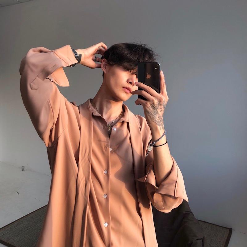 Chiffon Bow Tie Style Shirt