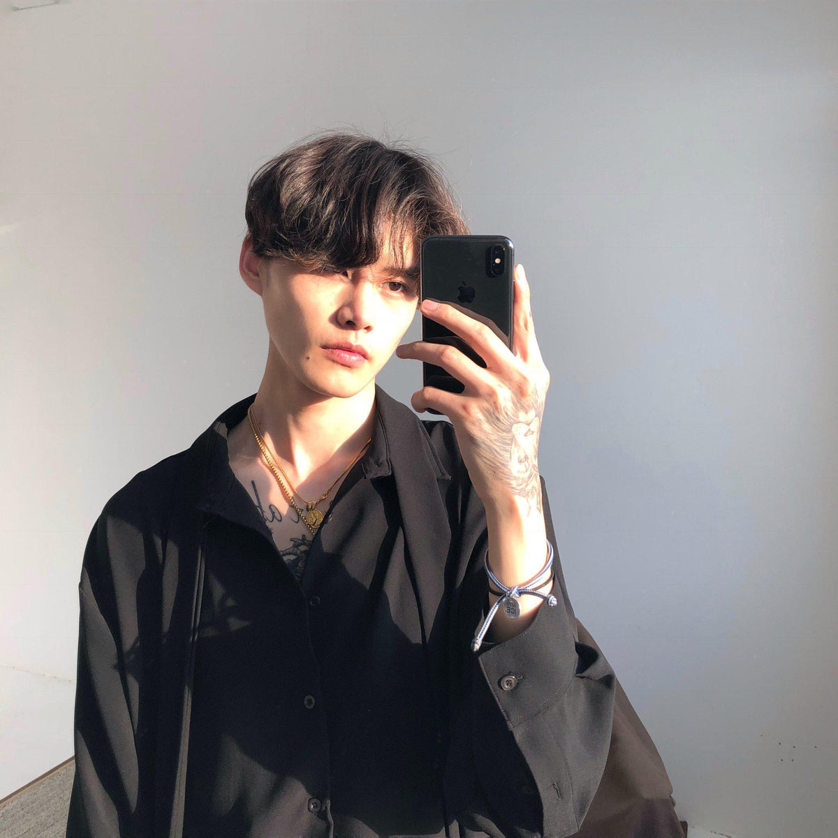 Chiffon Bow Tie Style Shirt