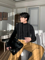 Classic Button-Down Long Sleeve T-Shirt