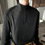 Classic Button-Down Long Sleeve T-Shirt