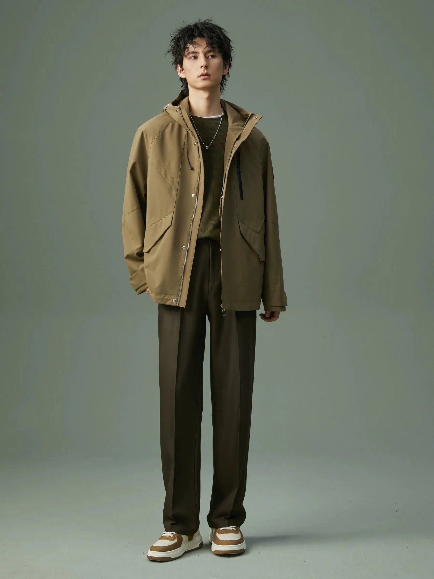 Classic Fit Casual Pants