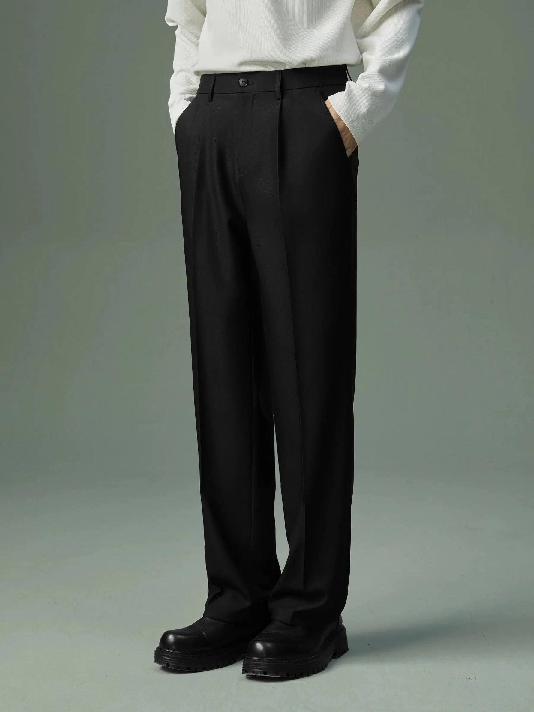 Classic Fit Casual Pants