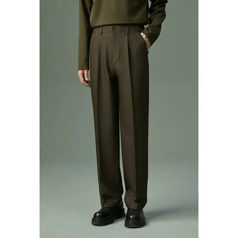 Classic Fit Casual Pants