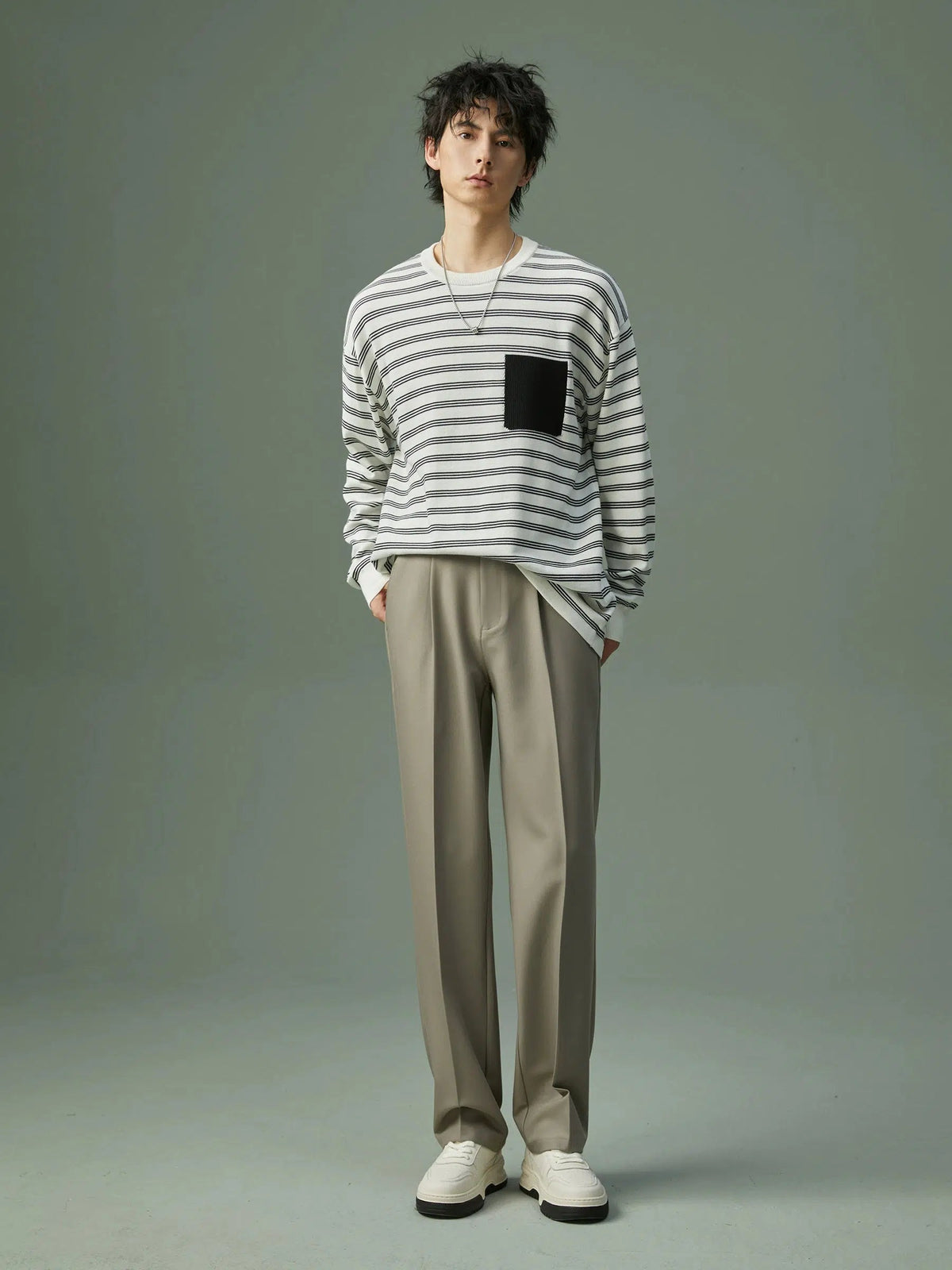 Classic Fit Casual Pants