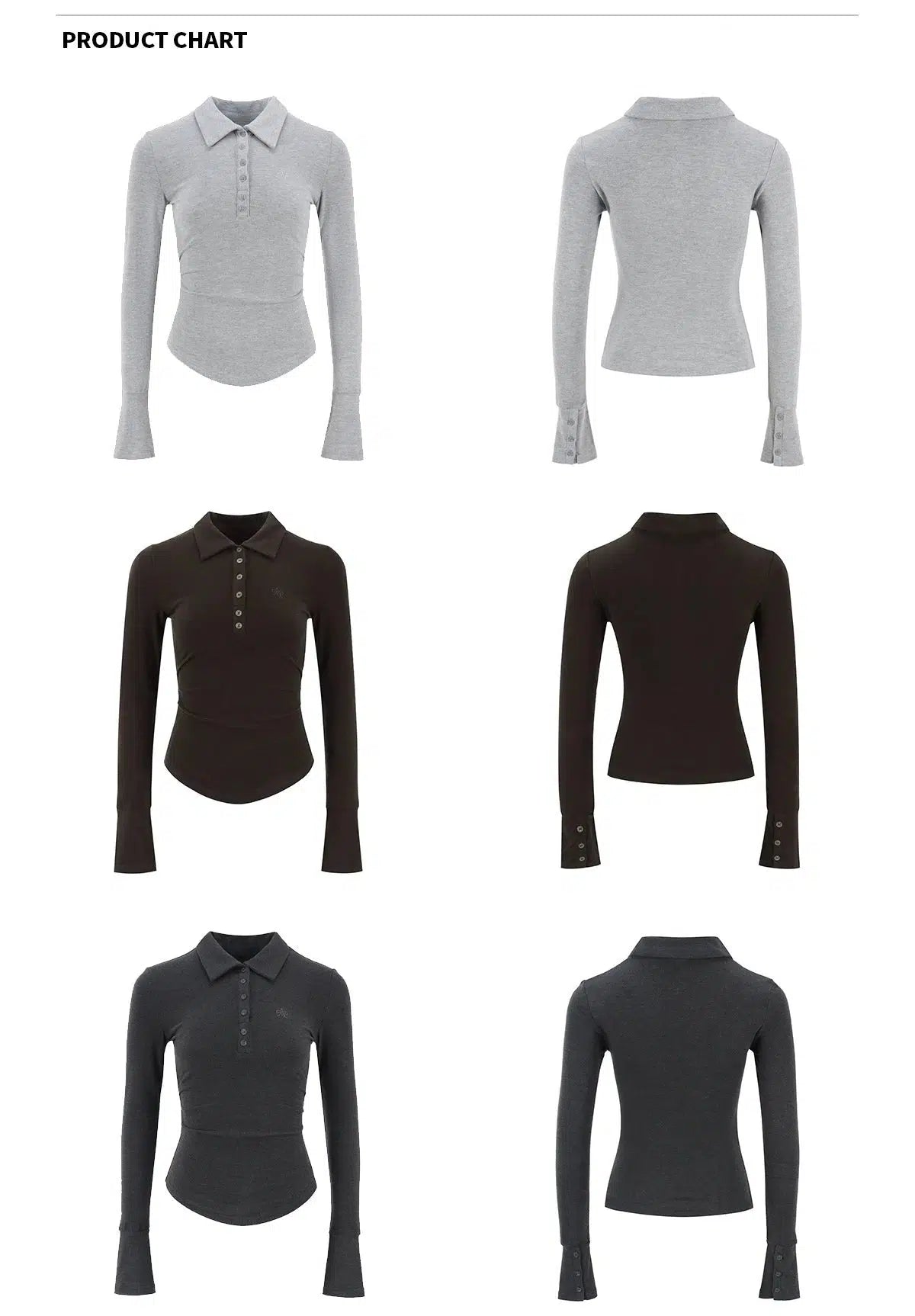 Classic Fit Collared Pullover with Button Detail