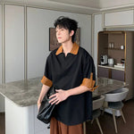 Classic Fit Contrast Collar T-shirt