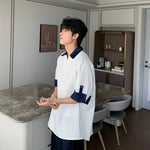 Classic Fit Contrast Collar T-shirt