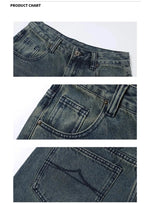 Classic High-Waist Flared Denim Jeans