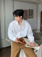 Classic Long-Sleeve Button Shirt