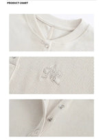 Classic Long Sleeve Henley Pullover with Button Detail