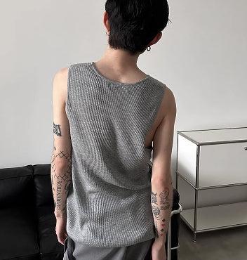 Classic Loose Knit Vest