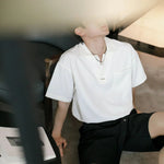 Classic Short Sleeve Polo with Chest Pocket