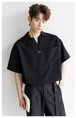 Classic Short Sleeve Polo with Chest Pocket