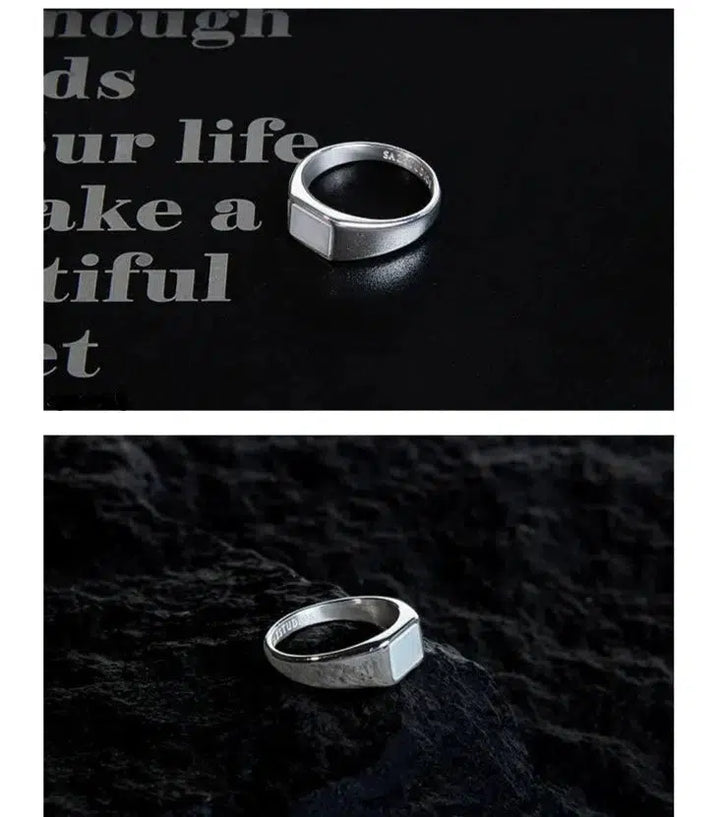 Classic Square Signet Ring