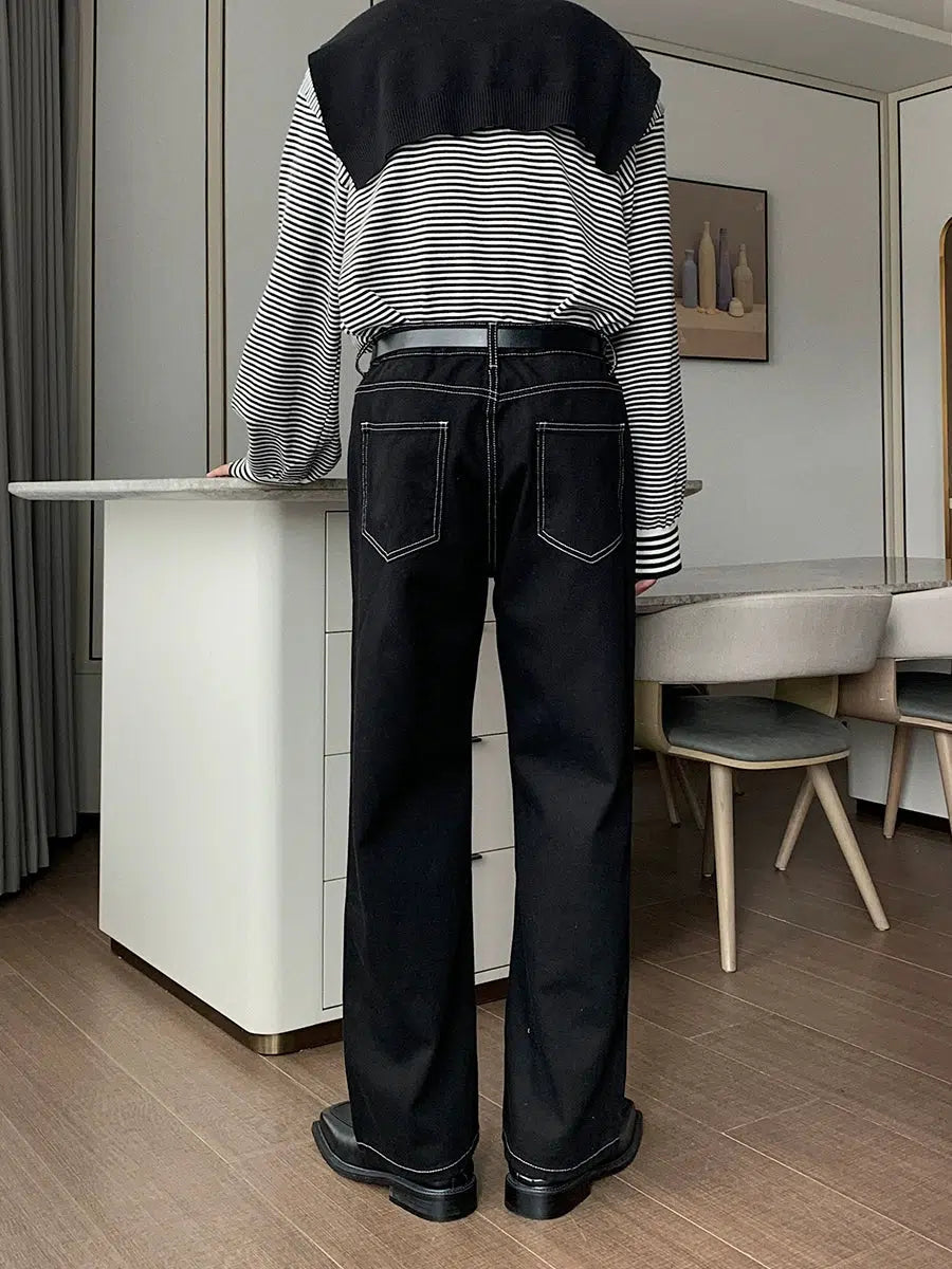 Classic Straight-Leg Jeans