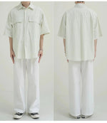 Classic Striped Button-down Shirt