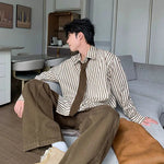 Classic Striped Long Sleeve Shirt