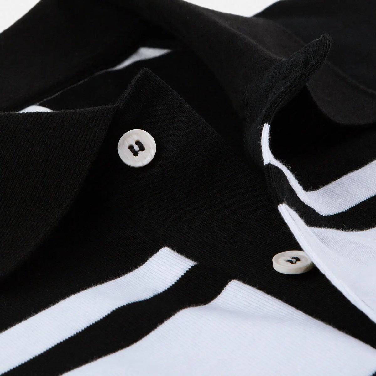 Classic Striped Polo Shirt