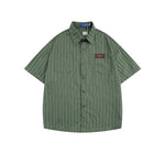 Classic Striped Short Sleeve Shirt