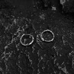 Classic Textured Hoop Earrings