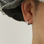 Classic Textured Hoop Earrings