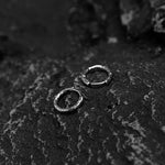 Classic Textured Hoop Earrings