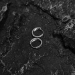 Classic Textured Hoop Earrings