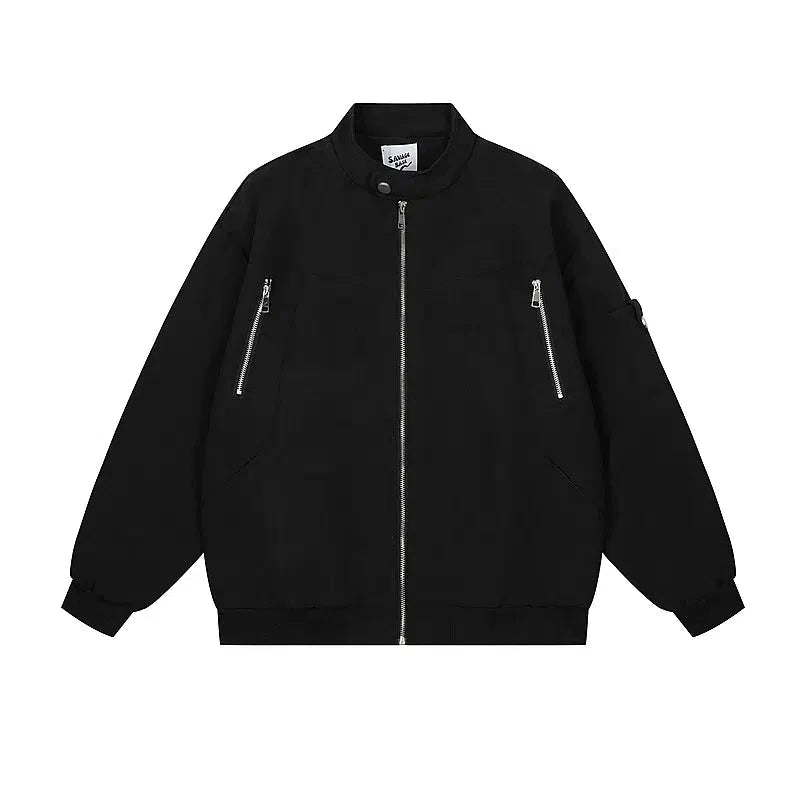 Classic-fit Bomber Jacket