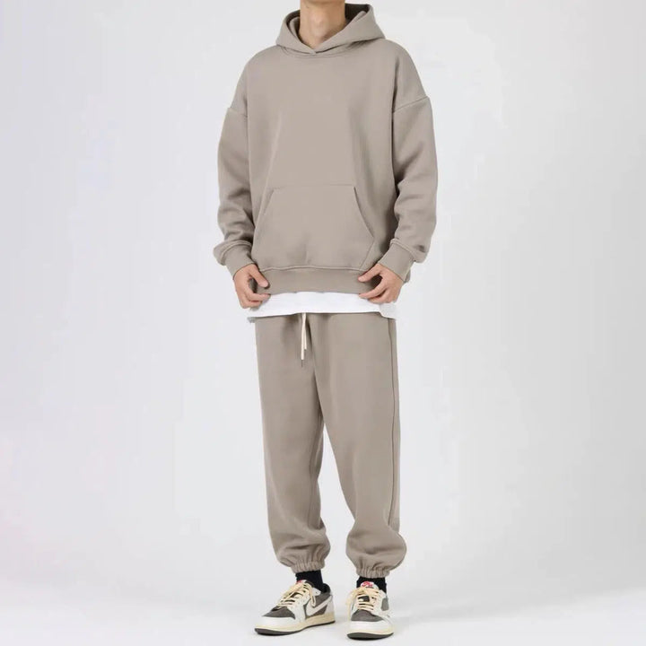 Classic-fit Hoodie with Front Pocket