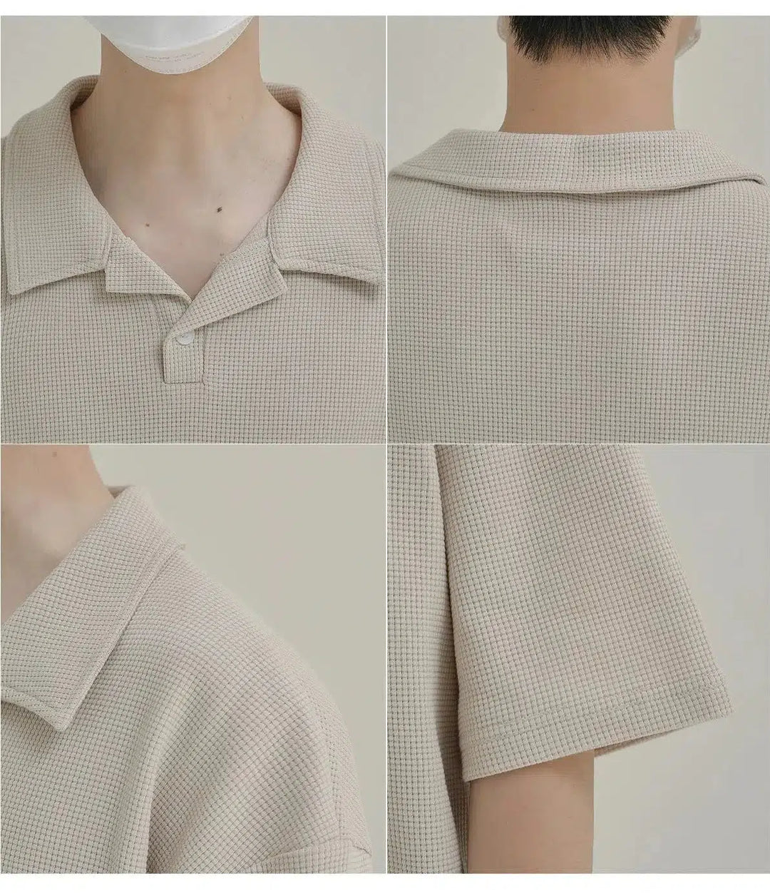 Classic-fit Knit Polo T-shirt