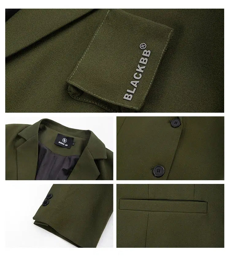 Classic-fit Oversized Blazer Jacket