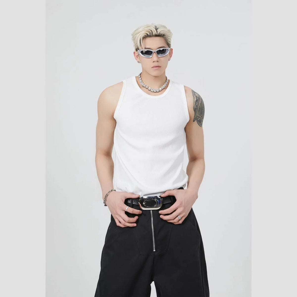 Classic-fit Sleeveless Tank Top