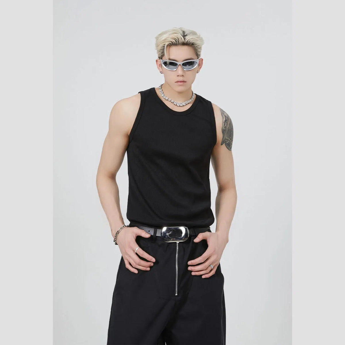 Classic-fit Sleeveless Tank Top