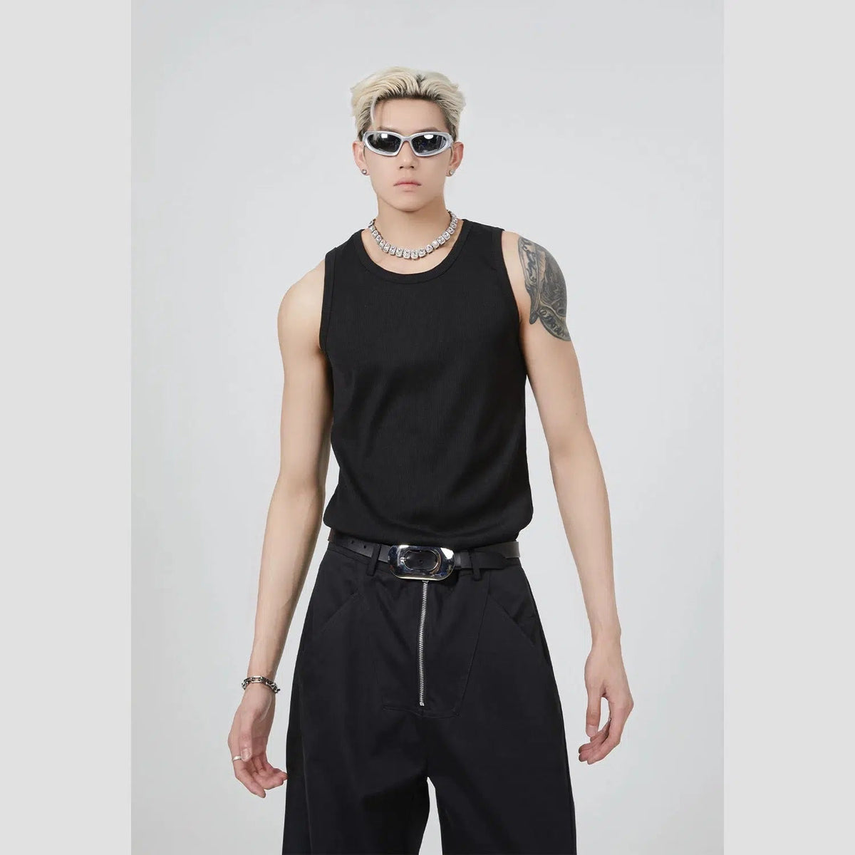 Classic-fit Sleeveless Tank Top