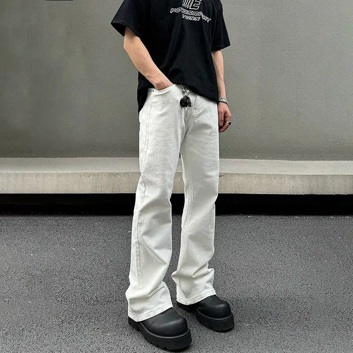 Classic-fit Straight-Leg Jeans